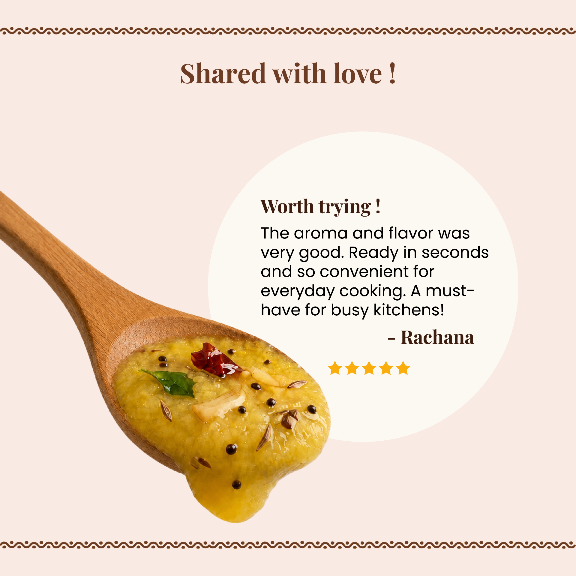 Shared with love — customer review